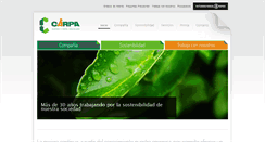 Desktop Screenshot of carpasa.es