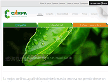Tablet Screenshot of carpasa.es